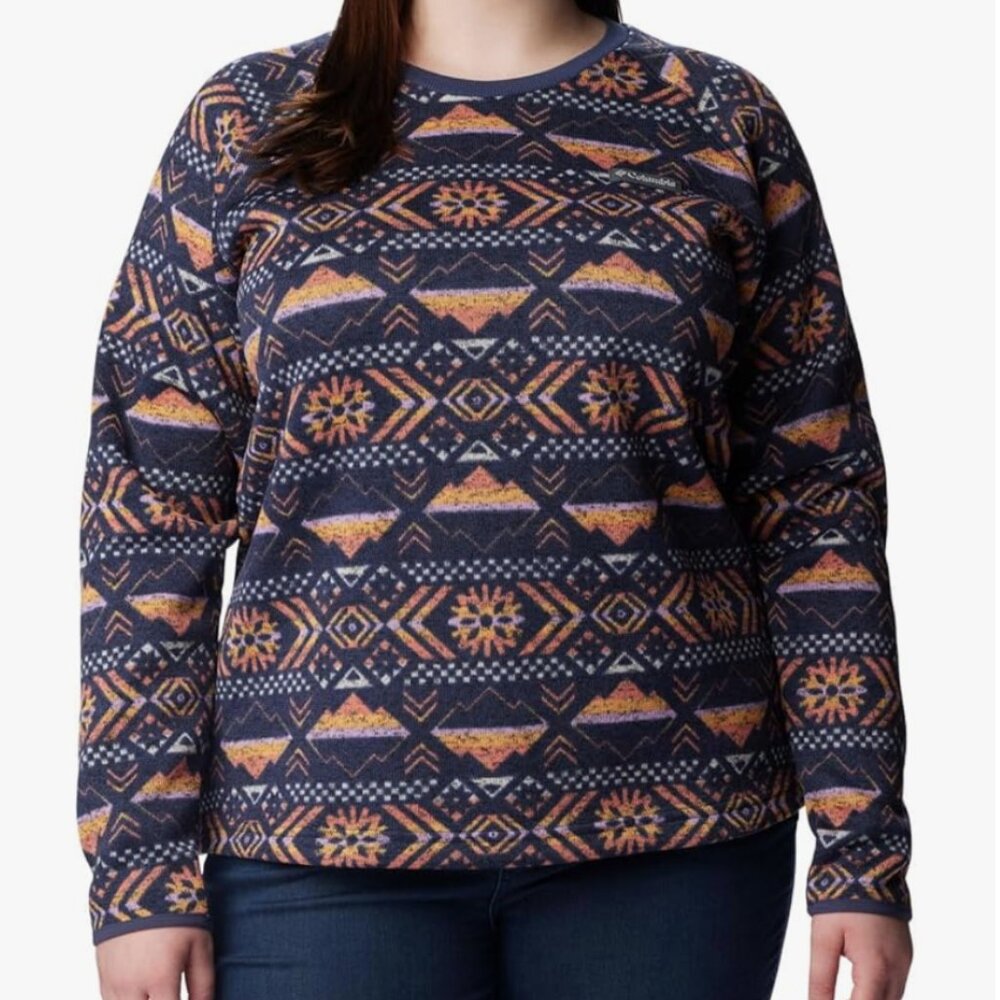 Columbia Sportswear - Patterned Pullover Crewneck Fleece